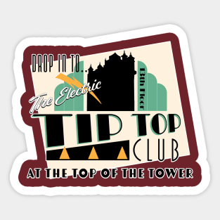 The Tip Top Club - Tower of Terror Sticker